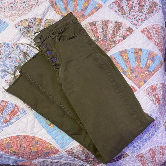 CJLA • Olive Button Fly Jeans - Picture 1 of 5